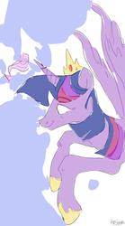 Size: 549x988 | Tagged: safe, artist:hajuya, twilight sparkle, alicorn, pony, g4, clothes, crown, female, mare, shoes, solo, twilight sparkle (alicorn)