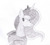 Size: 4953x4462 | Tagged: safe, artist:canterlotinflames, princess luna, g4, absurd resolution, clothes, female, grayscale, hoodie, monochrome, solo, traditional art