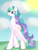 Size: 1200x1600 | Tagged: safe, artist:prostoruschel, princess celestia, g4, female, smiling, solo, sun