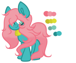 Size: 600x500 | Tagged: safe, artist:inkieblot, oc, oc only, earth pony, pony, solo