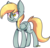 Size: 500x476 | Tagged: safe, artist:soulkillur, derpy hooves, pegasus, pony, g4, female, grin, mare, solo