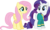 Size: 9298x5668 | Tagged: safe, artist:djdavid98, artist:hawk9mm, fluttershy, rarity, pony, filli vanilli, g4, .ai available, .svg available, absurd resolution, group, ponytones outfit, simple background, transparent background, vector