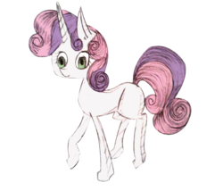 Size: 1557x1335 | Tagged: safe, artist:venoopl, sweetie belle, pony, unicorn, g4, female, simple background, solo, transparent background