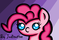 Size: 1280x877 | Tagged: safe, artist:judisutive, pinkie pie, g4, female, solo