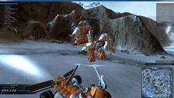 Size: 1366x768 | Tagged: safe, applejack, g4, 3d, robocraft