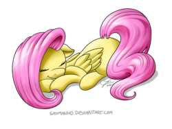 Size: 2000x1500 | Tagged: safe, artist:saymanhd, fluttershy, g4, cute, female, sleeping, solo