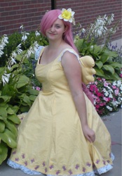 Size: 1032x1484 | Tagged: safe, artist:patitomuerto, fluttershy, human, g4, cosplay, irl, irl human, photo