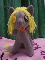 Size: 480x640 | Tagged: safe, artist:cannibalcupcakes, derpy hooves, pegasus, pony, g4, female, irl, mare, nightmare fuel, photo, plushie