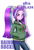 Size: 600x875 | Tagged: safe, artist:orca, aria blaze, equestria girls, g4, my little pony equestria girls: rainbow rocks, clothes, comic sans, female, gem, hoodie, pixiv, siren gem, solo