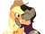 Size: 838x629 | Tagged: safe, artist:biosonic100, applejack, doctor whooves, time turner, earth pony, pony, g4, applejack's hat, blushing, clothes, doctor who, duo, eleventh doctor, female, frock coat, hat, kissing, male, mare, ship:applewhooves, shipping, shirt, stallion, stetson, straight, the doctor