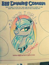 Size: 600x800 | Tagged: safe, artist:andy price, princess luna, g4, female, solo, traditional art