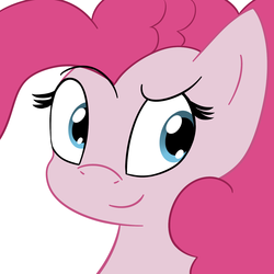 Size: 1280x1280 | Tagged: safe, artist:nuke928, pinkie pie, g4, female, smiling, solo