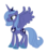 Size: 1400x1572 | Tagged: safe, artist:durpy, princess luna, alicorn, pony, g4, female, mare, s1 luna, simple background, solo, spread wings