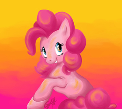 Size: 600x536 | Tagged: safe, artist:contugeo, pinkie pie, earth pony, pony, g4, female, solo