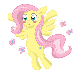 Size: 1691x1637 | Tagged: safe, artist:timorikawa, fluttershy, g4, female, pixiv, solo