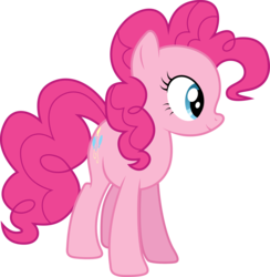 Size: 7815x8020 | Tagged: safe, artist:djdavid98, artist:intbrony, pinkie pie, earth pony, pony, g4, trade ya!, .ai available, .svg available, absurd resolution, female, mare, simple background, solo, transparent background, vector