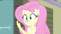 Size: 1136x640 | Tagged: safe, screencap, fluttershy, equestria girls, g4, my little pony equestria girls: rainbow rocks, female, hasbro studios, solo