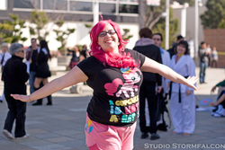Size: 3504x2336 | Tagged: safe, pinkie pie, human, g4, cosplay, high res, irl, irl human, photo