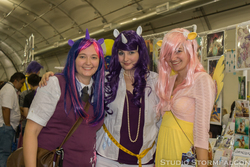 Size: 3504x2336 | Tagged: safe, fluttershy, rarity, twilight sparkle, human, g4, cosplay, high res, irl, irl human, photo