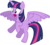 Size: 1537x1390 | Tagged: safe, artist:zacatron94, twilight sparkle, alicorn, pony, g4, female, mare, scared, simple background, solo, transparent background, twilight sparkle (alicorn)