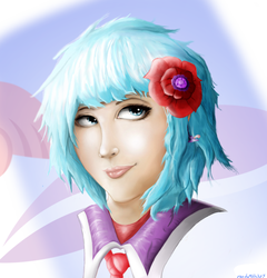 Size: 1500x1564 | Tagged: safe, artist:randomflakey, coco pommel, human, g4, female, humanized, solo