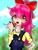 Size: 768x1024 | Tagged: safe, artist:mizuki-yorudan, apple bloom, human, g4, female, humanized, solo