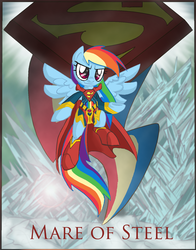 Size: 638x815 | Tagged: safe, artist:supersheep64, rainbow dash, g4, fanfic art, female, solo, superman