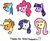 Size: 560x463 | Tagged: safe, artist:bambooharvester, applejack, fluttershy, pinkie pie, rainbow dash, rarity, twilight sparkle, g4, ask, mane six, rarity replies, tumblr