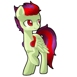 Size: 1280x1280 | Tagged: safe, artist:rue-willings, oc, oc only, pegasus, pony, headphones, solo