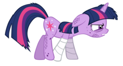 Size: 5000x2678 | Tagged: safe, artist:tardifice, twilight sparkle, pony, unicorn, feeling pinkie keen, g4, female, simple background, solo, transparent background, twilight sparkle is not amused, unamused, unicorn twilight, vector