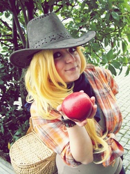 Size: 2112x2816 | Tagged: safe, artist:killa7, applejack, human, g4, cosplay, high res, irl, irl human, photo