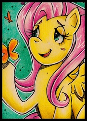 Size: 778x1072 | Tagged: safe, artist:killa7, fluttershy, g4, female, solo