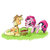 Size: 1024x1024 | Tagged: safe, artist:dedalocious, applejack, pinkie pie, g4, apple