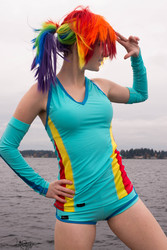 Size: 4016x6016 | Tagged: safe, artist:stunnerstatus, rainbow dash, human, g4, absurd resolution, cosplay, irl, irl human, photo