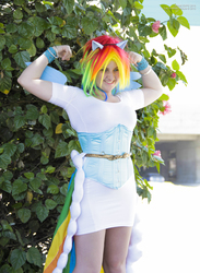 Size: 2304x3151 | Tagged: safe, rainbow dash, human, g4, cosplay, high res, irl, irl human, photo