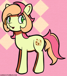 Size: 573x651 | Tagged: safe, artist:garaco, oc, oc only, oc:tay stea, earth pony, pony, female, mare, solo