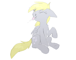 Size: 1000x800 | Tagged: safe, artist:elenazilla, derpy hooves, pegasus, pony, g4, female, mare, solo