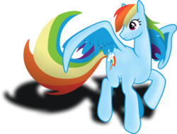 Size: 3285x2498 | Tagged: safe, artist:lockhe4rt, rainbow dash, pegasus, pony, g4, female, high res, mare, simple background, solo, transparent background