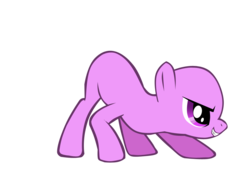 Size: 1088x735 | Tagged: safe, artist:mixalanapony, pony, g4, base, crouching, solo