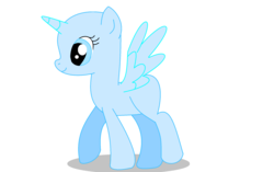 Size: 2118x1334 | Tagged: safe, artist:blazethefirepony, alicorn, pony, g4, base, ms paint, solo, walking