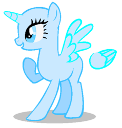 Size: 449x472 | Tagged: safe, artist:blazethefirepony, alicorn, pony, g4, base, solo