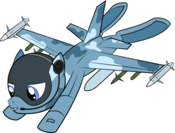 Size: 6151x4677 | Tagged: safe, artist:jh, artist:plone, original species, plane pony, pony, absurd resolution, bomb, f-16 fighting falcon, jet fighter, missile, plane, simple background, solo, transparent background, vector