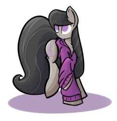 Size: 1280x1322 | Tagged: safe, artist:abaddon41, octavia melody, g4, female, simple background, solo, transparent background