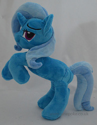 Size: 885x1136 | Tagged: safe, artist:sewpoke, trixie, pony, unicorn, g4, female, irl, mare, photo, plushie, solo