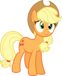 Size: 6000x7244 | Tagged: safe, artist:pc012, applejack, g4, absurd resolution, female, simple background, solo, transparent background, vector