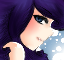 Size: 640x600 | Tagged: safe, artist:totalutterchaos2, rarity, human, g4, female, humanized, solo