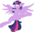 Size: 11814x10998 | Tagged: safe, artist:illumnious, artist:joey darkmeat, twilight sparkle, alicorn, pony, g4, .svg available, absurd resolution, female, mare, simple background, solo, transparent background, twilight sparkle (alicorn), vector