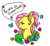 Size: 2142x1952 | Tagged: source needed, safe, artist:bunnycat, fluttershy, butterfly, g4, alternate hairstyle, cute, flower, positive ponies, shy, simple background, sweet, transparent background, uplifting
