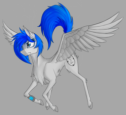 Size: 2300x2100 | Tagged: safe, artist:chrysopoeia, oc, oc only, oc:sapphire sights, fallout equestria, high res, pipbuck, solo