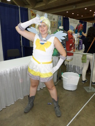 Size: 1944x2592 | Tagged: safe, derpy hooves, human, bronycon, g4, cosplay, irl, irl human, photo, sailor moon (series)